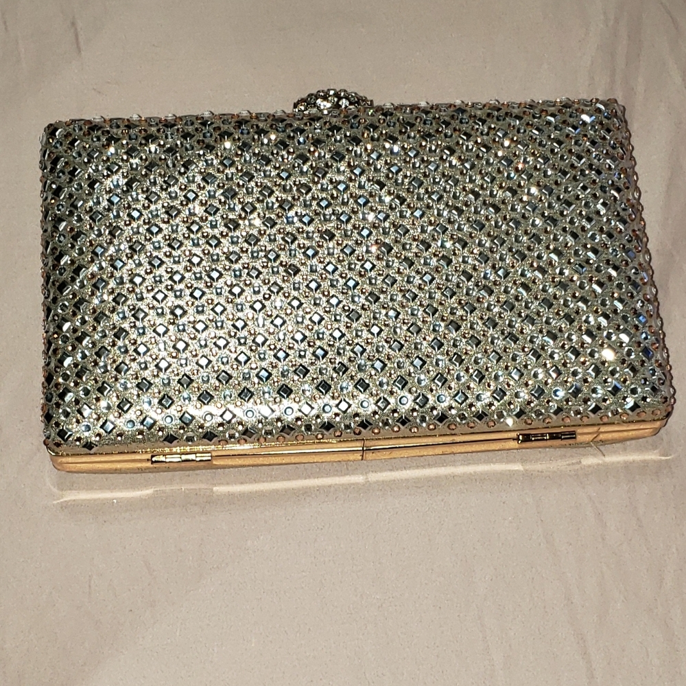 Luxury Metallic Evening Clutch